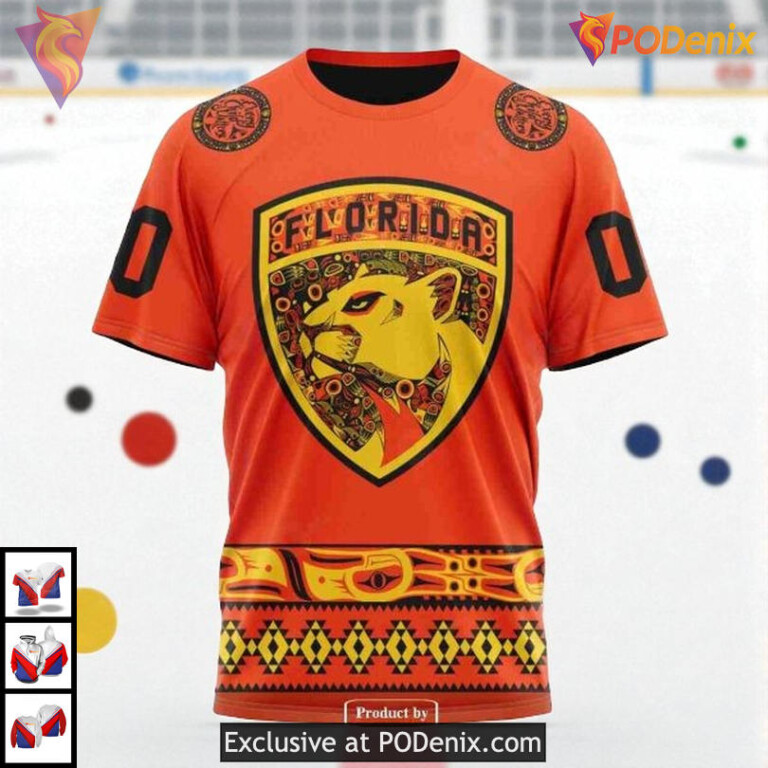 Truth And Reconciliation Day Tribute Custom Florida Panthers Kids Hoodie 3D - 3