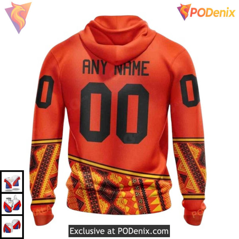 Truth And Reconciliation Day Tribute Custom San Jose Sharks Holiday Hoodie 3D - 1