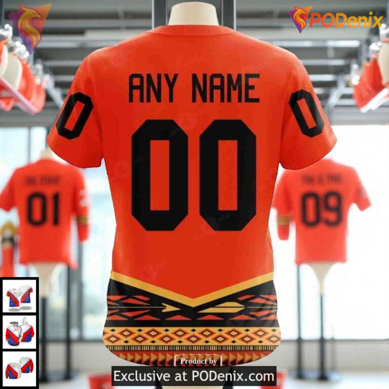 Truth And Reconciliation Day Tribute NHL Edmonton Oilers Unisex Hoodie 3D - 4