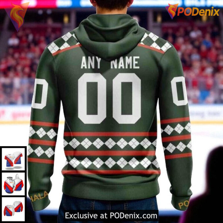 Unisex Chicago Blackhawks All Over Print Hoodie Celebrate St Patrick's Day Quote - 1