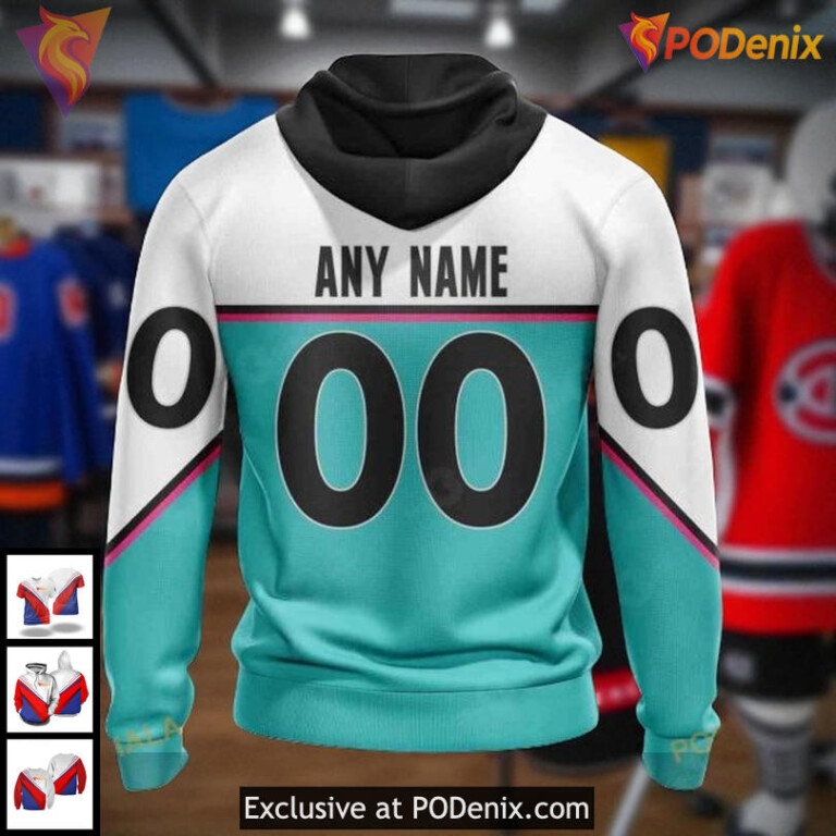 Vancouver Canucks 3D Hoodie Custom NHL Western Conference All Star 2025 - 1