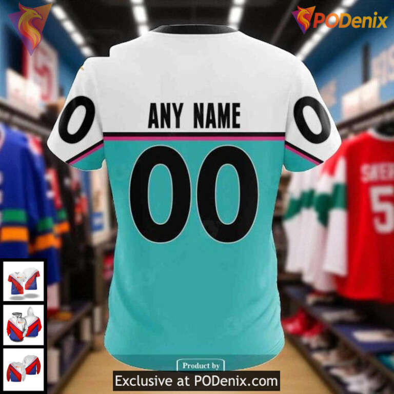 Vancouver Canucks 3D Hoodie Custom NHL Western Conference All Star 2025 - 3