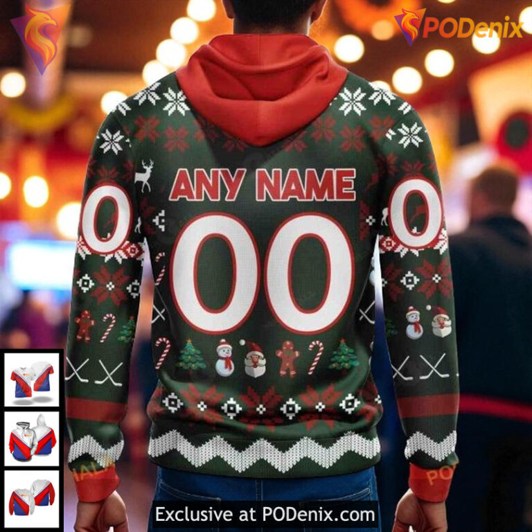 Vancouver Canucks Hoodie 3D All Over Print Christmas NHL Unisex Custom Design - 1
