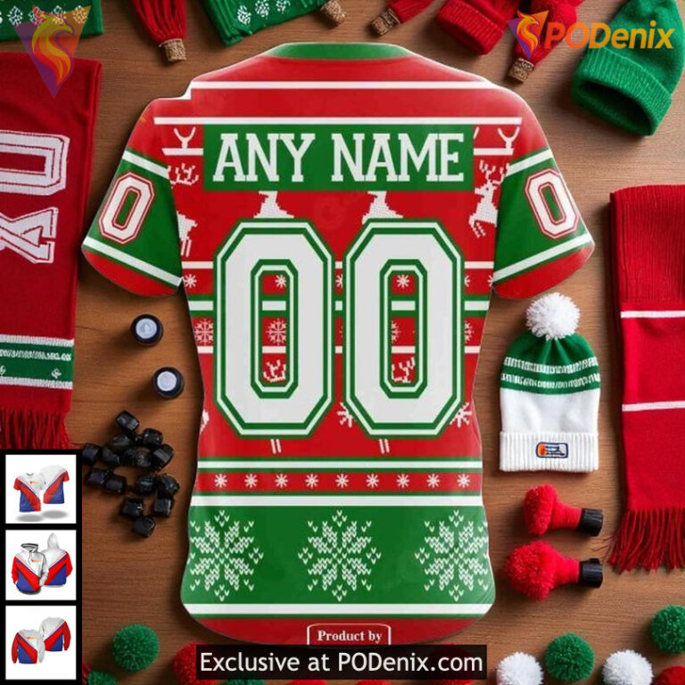 Vancouver Canucks Hoodie 3D Christmas NHL Unisex Custom All Over Print Design - 3