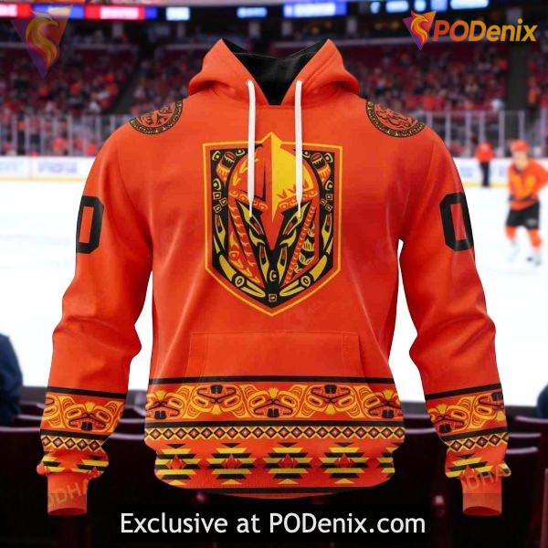 Vegas Golden Knights Hoodie 3D National Day Tribute Custom NHL Apparel Vegas Golden Knights Hoodie 3D National Day Tribute Custom NHL Apparel