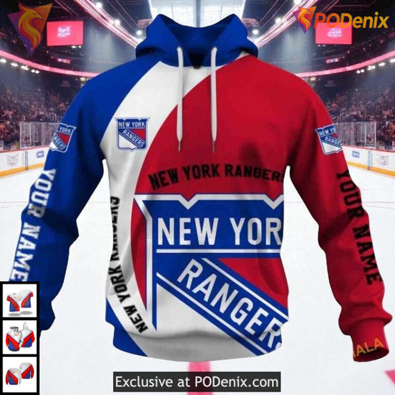 You Laugh I Cry Funny Quote Custom New York Rangers Womens Hoodie 3D