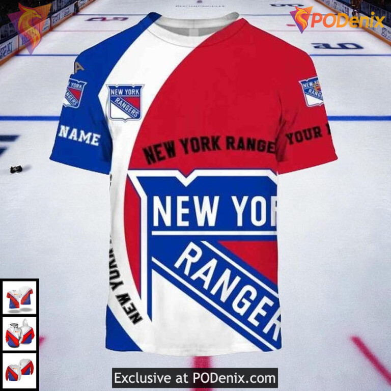 You Laugh I Cry Funny Quote Custom New York Rangers Womens Hoodie 3D - 1