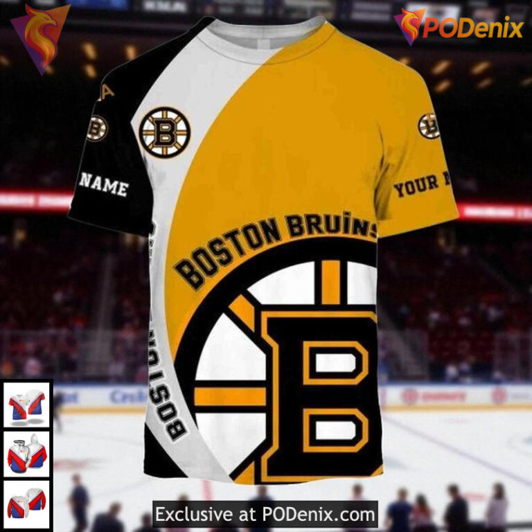 You Laugh I Laugh Boston Bruins Hoodie 3D NHL Humorous Sweatshirt Shirt - 1