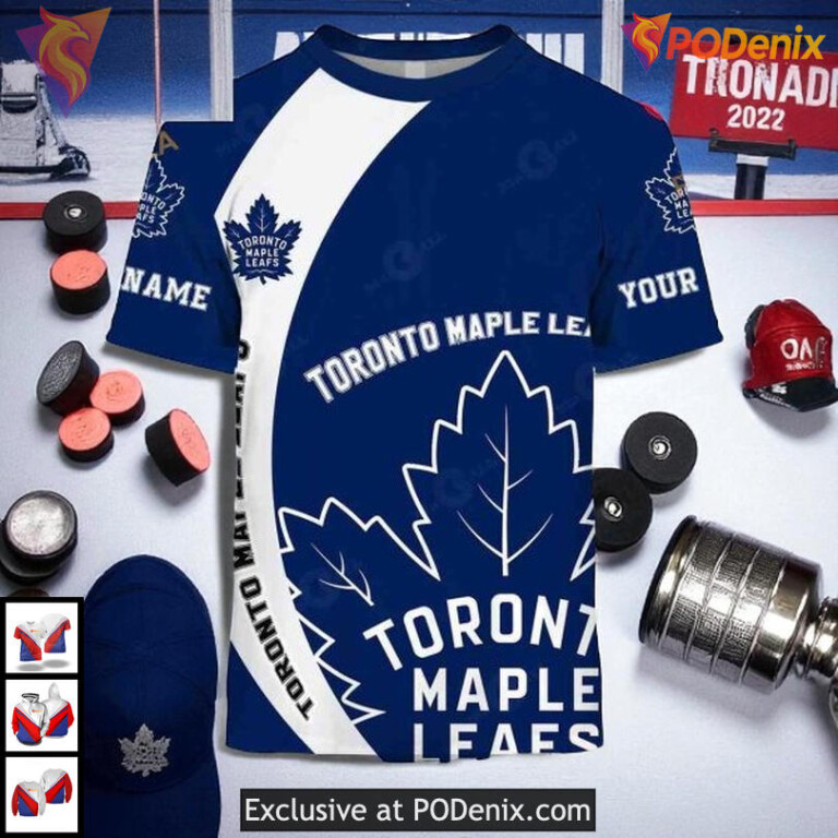 You Laugh I Laugh Toronto Maple Leafs Winter Hoodie, Custom NHL 3D Sweatshirt - 1