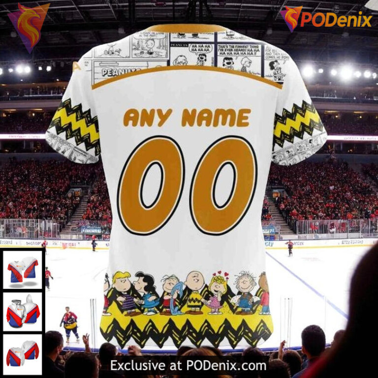 Youth Chicago Blackhawks Hoodie 3D Custom Peanuts Snoopy Limited Edition - 3