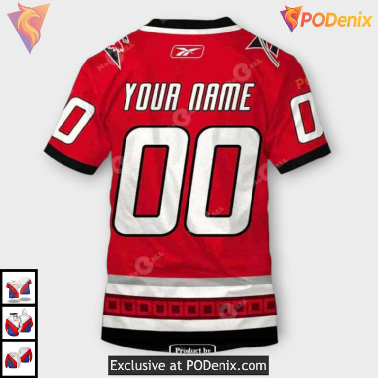 2006 Championship Winning Tribute Custom Number Carolina Hurricanes Hoodie 3D - 5
