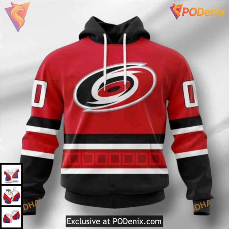 2025 Alternate Kits Tribute Carolina Hurricanes Hoodie 3D Sweatshirt