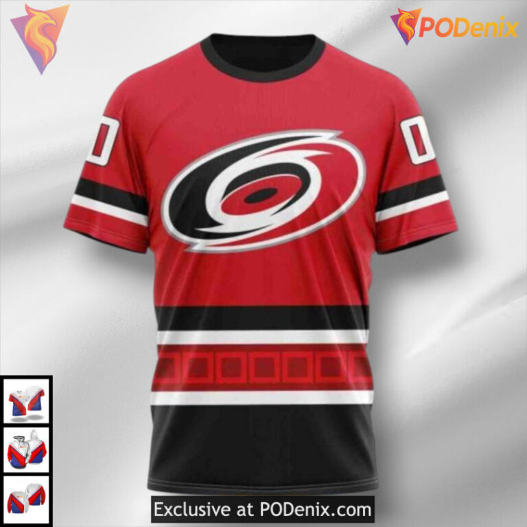 2025 Alternate Kits Tribute Carolina Hurricanes Hoodie 3D Sweatshirt - 2