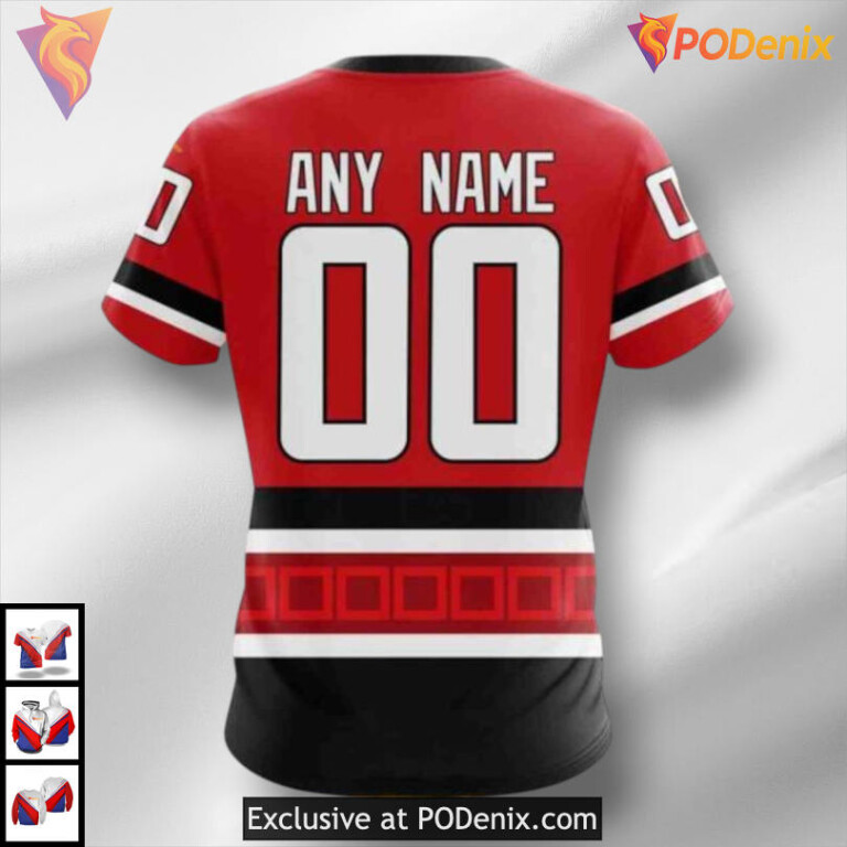 2025 Alternate Kits Tribute Carolina Hurricanes Hoodie 3D Sweatshirt - 3