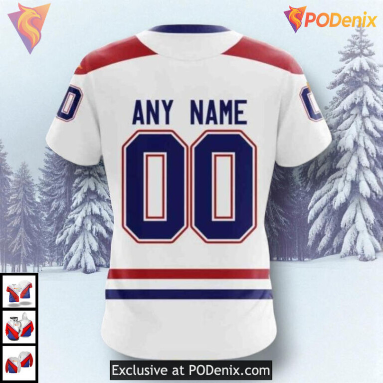 2025 Away Kits Edition NHL Montreal Canadiens Hoodie 3D Custom - 3