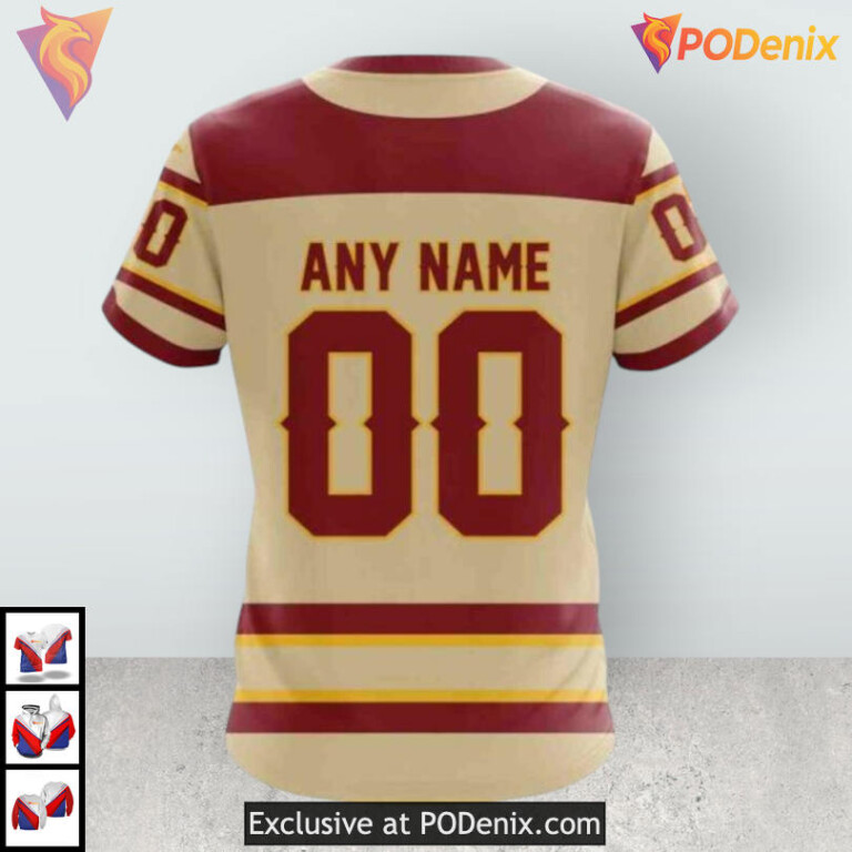 2025 Heritage Classic Concept Calgary Flames Sweatshirt Hoodie for Supporters - 3