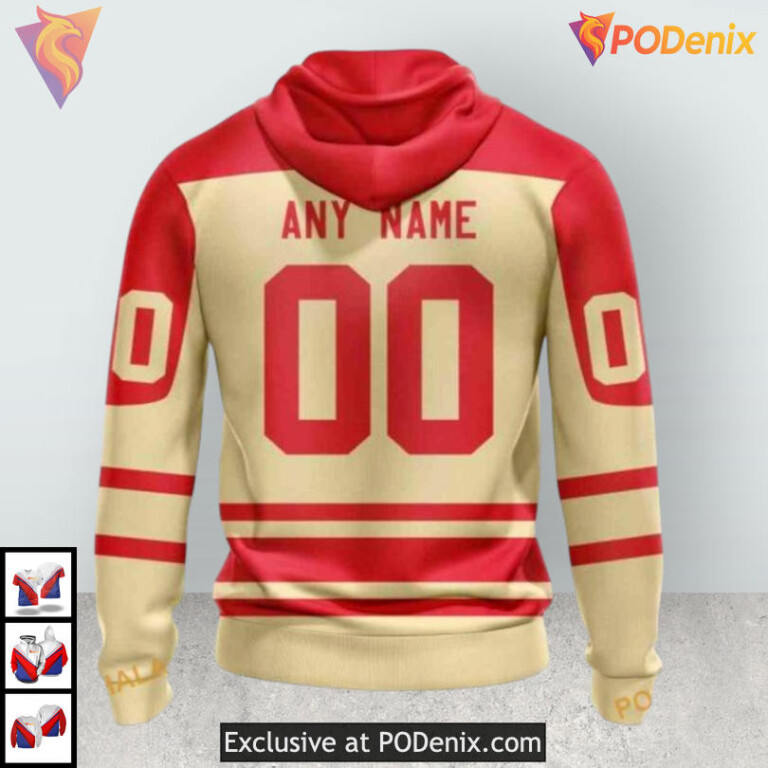 2025 Heritage Classic Tribute Calgary Flames 3D Hoodie Limited NHL Edition - 1
