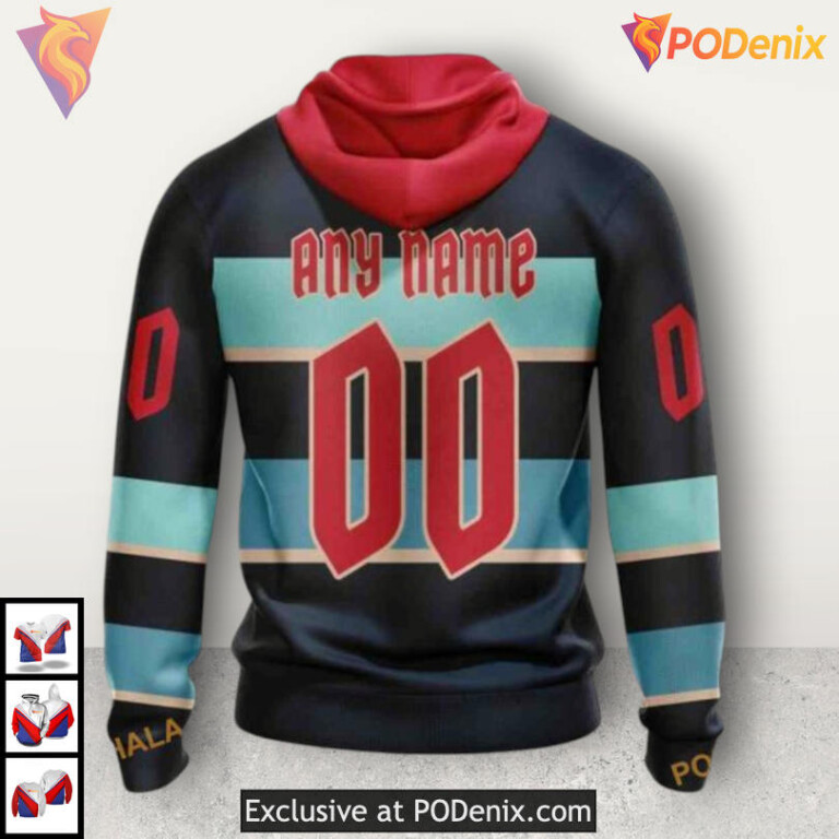 2025 Winter Classic Concept Design NHL Seattle Kraken Sweatshirt Hoodie 3D - 1