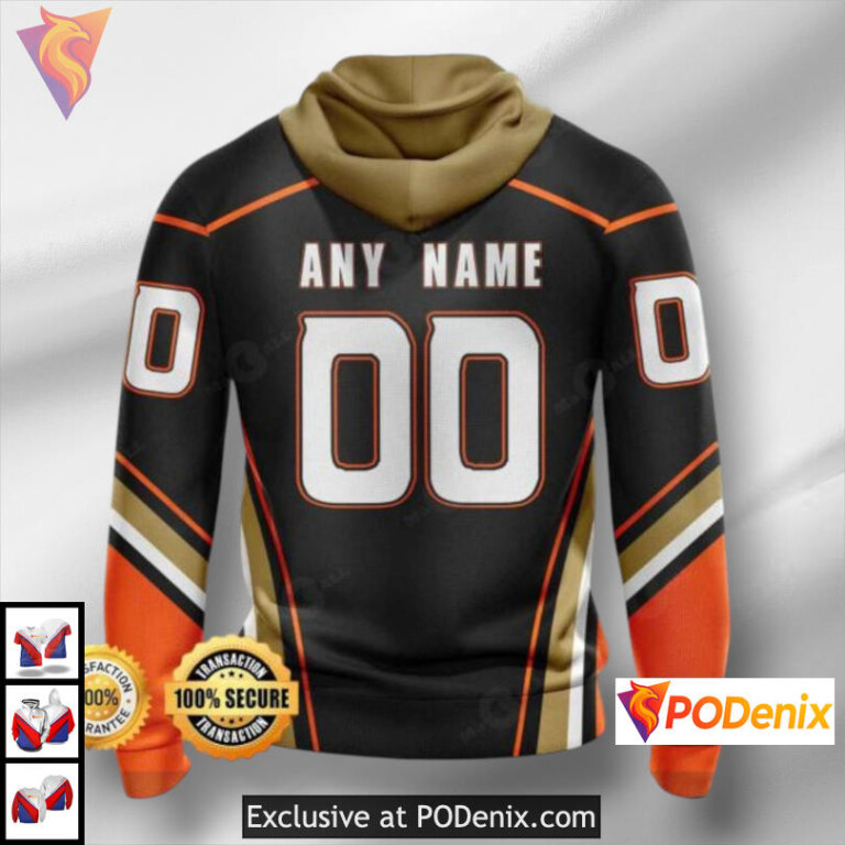 30th Anniversary Edition Anaheim Ducks Hockey Hoodie 3D Custom NHL Apparel - 1