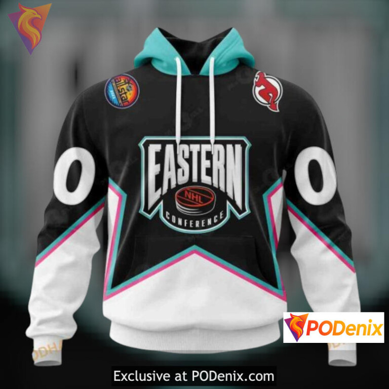 All Star Eastern Conference 2025 New Jersey Devils Winter Hoodie Limited Edition