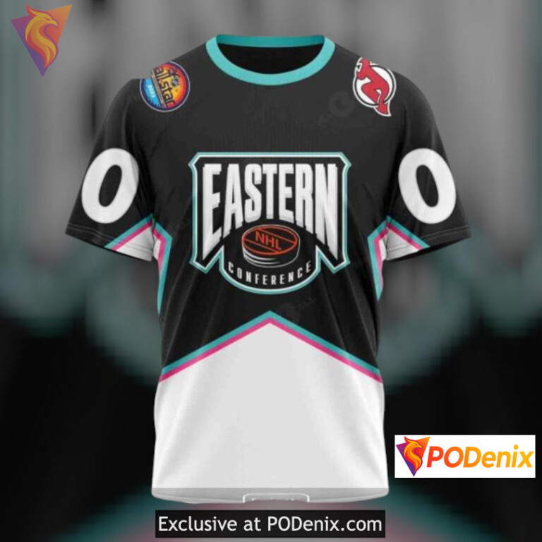 All Star Eastern Conference 2025 New Jersey Devils Winter Hoodie Limited Edition - 2