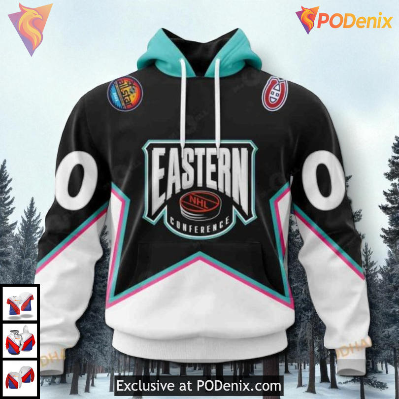 All Star Eastern Conference 2025 NHL Montreal Canadiens Winter Hoodie 3D All Star Eastern Conference 2025 NHL Montreal Canadiens Winter Hoodie 3D