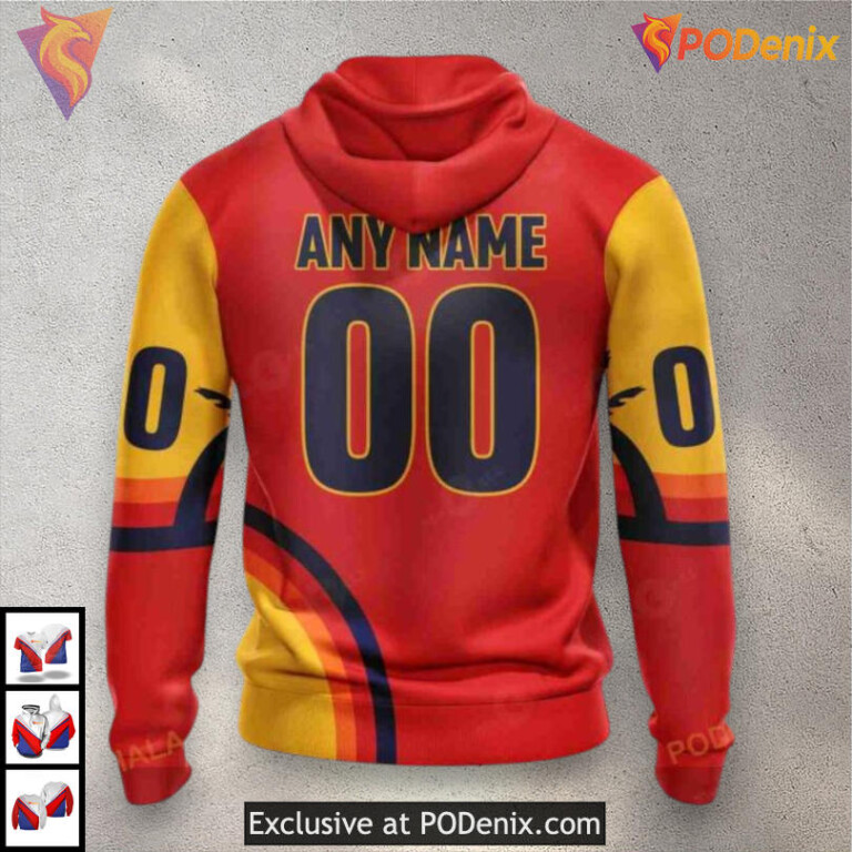 All Star Game Sunset Theme Calgary Flames Youth Hoodie 3D Sweatshirt - 2