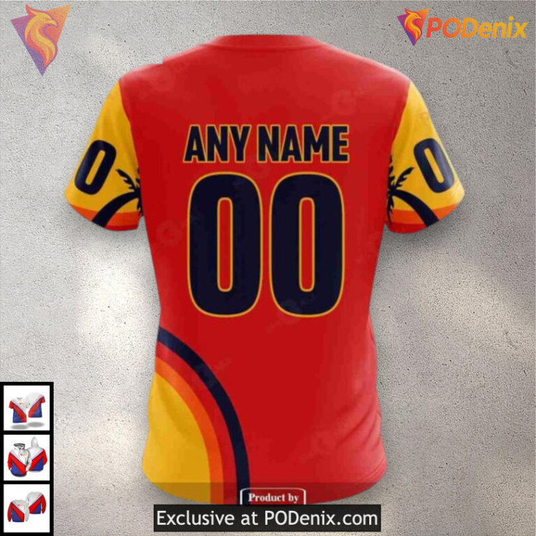 All Star Game Sunset Theme Calgary Flames Youth Hoodie 3D Sweatshirt - 4