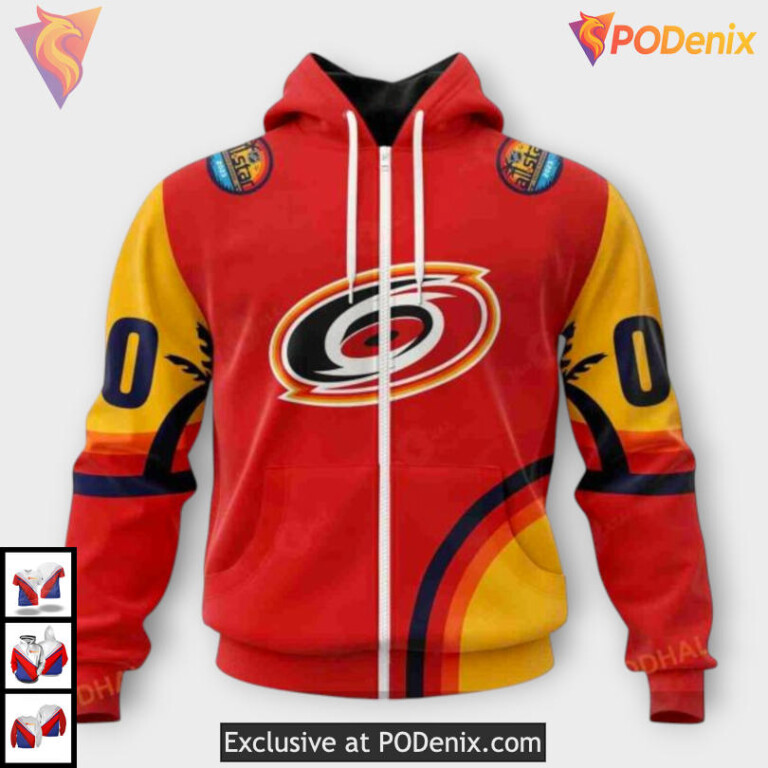 All Star Special Edition Carolina Hurricanes Personalized 3D Hoodie Sweatshirt - 1