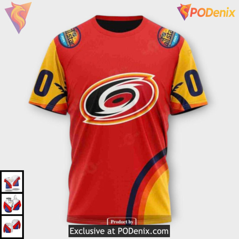 All Star Special Edition Carolina Hurricanes Personalized 3D Hoodie Sweatshirt - 5