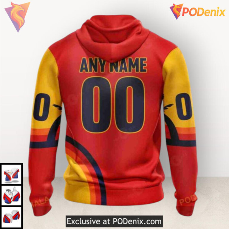 All Star Sunset Special Custom Nashville Predators Winter Hoodie Hoodie 3D - 2