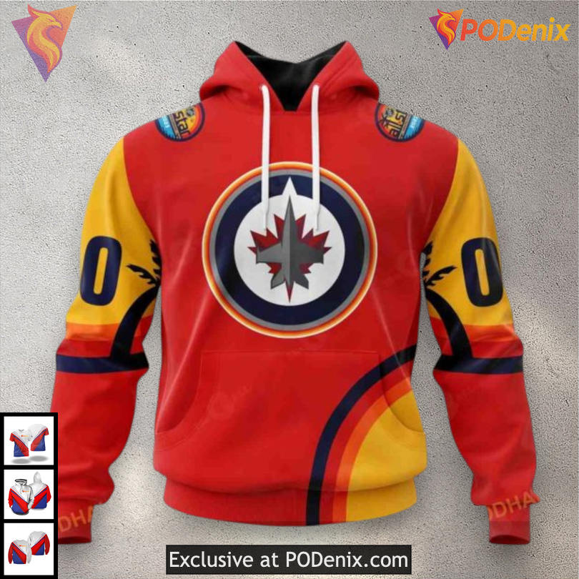 Alternate Kit 2025 Edition Winnipeg Jets Hoodie Custom NHL 3D Apparel Alternate Kit 2025 Edition Winnipeg Jets Hoodie Custom NHL 3D Apparel