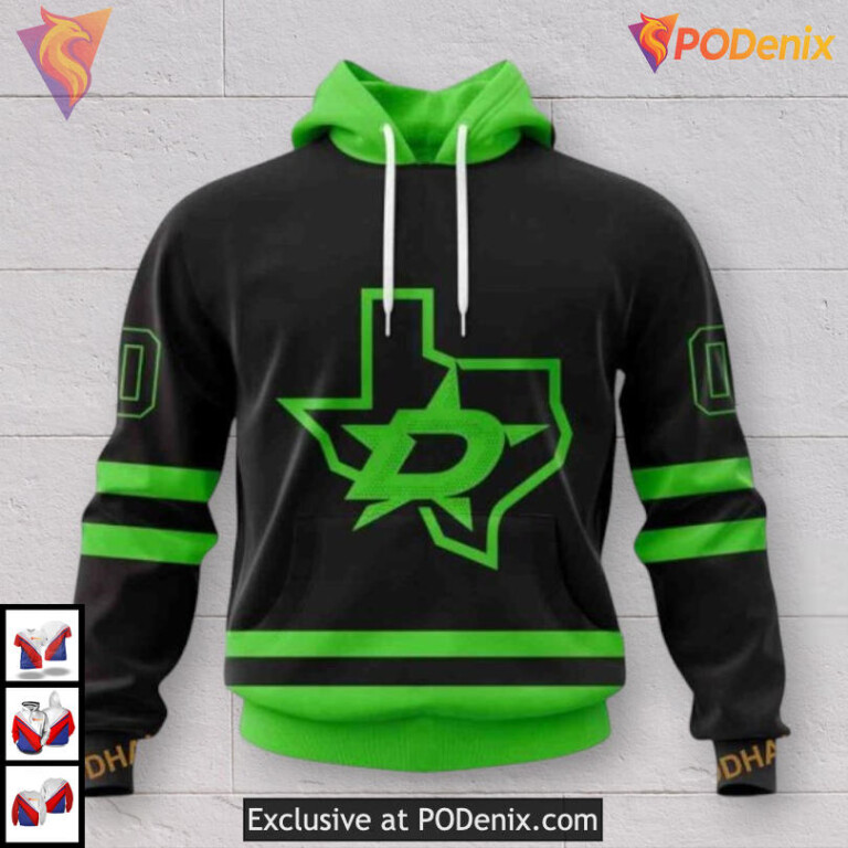 Alternate Kits 2025 Edition Dallas Stars Hoodie Custom 3D Shirt