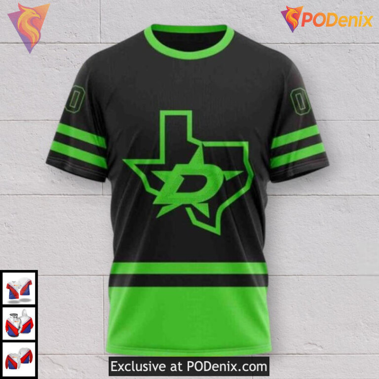 Alternate Kits 2025 Edition Dallas Stars Hoodie Custom 3D Shirt - 3