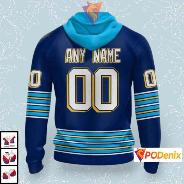 Alternate Team Design Custom Pittsburgh Penguins Hoodie 3D NHL Apparel - 1