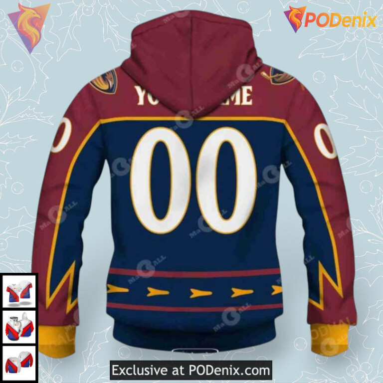 All Star Western Conference 2025 Winnipeg Jets Zip Up Hoodie Custom Design - 3