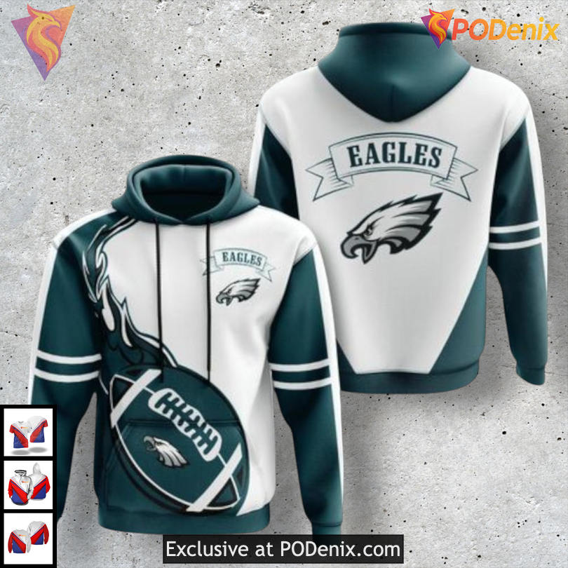 Authentic Team Pride Philadelphia Eagles Hoodies For Men Custom NFL Apparel Authentic Team Pride Philadelphia Eagles Hoodies For Men Custom NFL Apparel