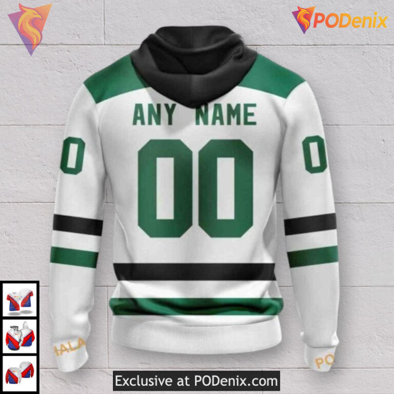 Away Kits 2025 Tribute Dallas Stars 3D Hoodie Custom Design - 1