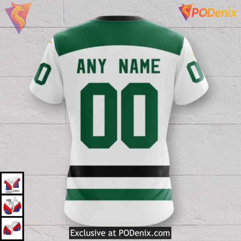 Away Kits 2025 Tribute Dallas Stars 3D Hoodie Custom Design - 3