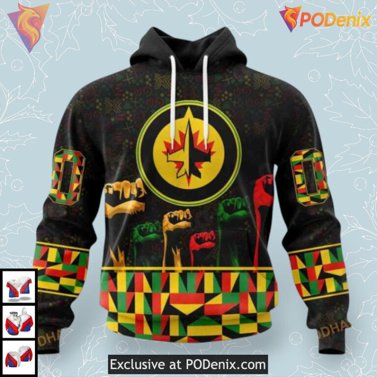 Classic Camo Hunting Style Personalized Winnipeg Jets Hoodie Custom Edition