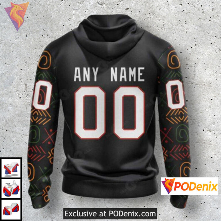 Black History Month Edition Anaheim Ducks Hoodie Cultural Tribute Apparel - 1