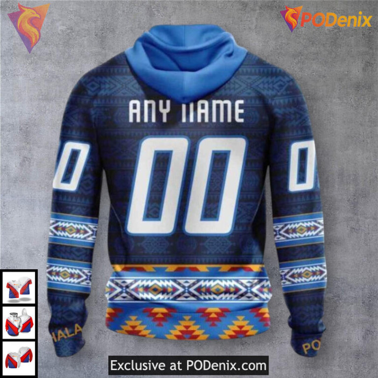 Autism Concept Design Custom Number Winnipeg Jets Hoodie Custom 3D Apparel - 1