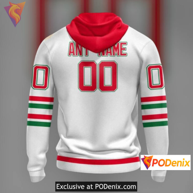 Bold Whiteout Concept New Jersey Devils Sweatshirt Hoodie Special Edition - 1