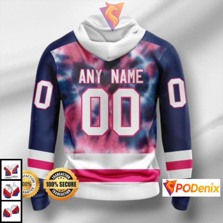 Breast Cancer Awareness Tribute Pittsburgh Penguins Graphic Hoodie Custom Gear - 1