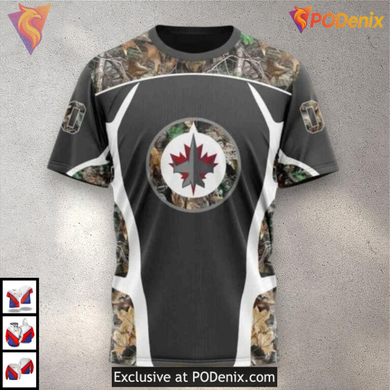 Ovarian Cancer Awareness Tribute Winnipeg Jets Personalized 3D Hoodie 3D Gear - 2