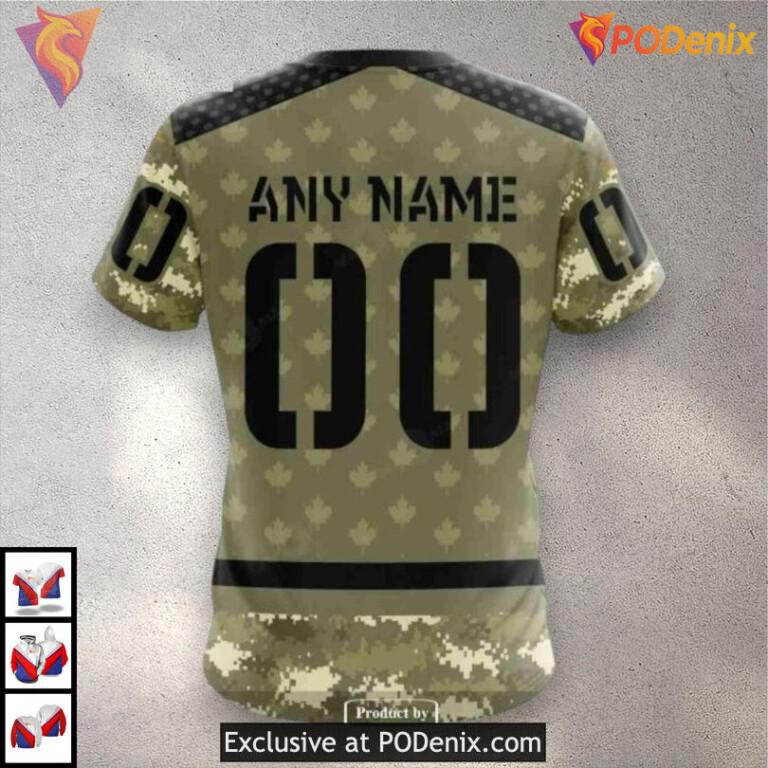 Camo Military Appreciation Retro Calgary Flames Hoodie 3D Sweatshirt - 4