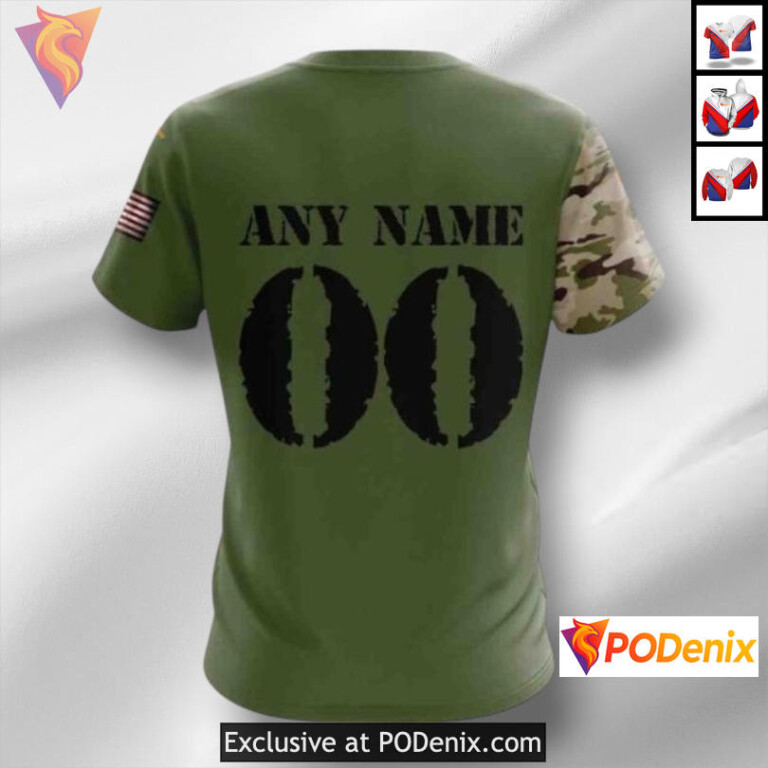 Camo Skull Name Number Design Colorado Avalanche Fan Hoodie Custom 3D - 3