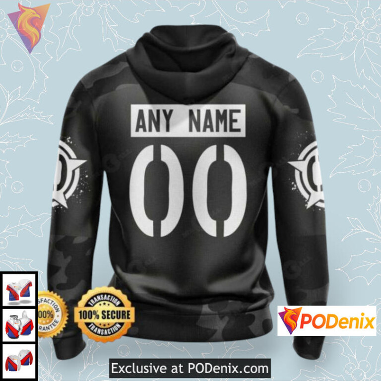 Camo Veterans Tribute Anaheim Ducks All Over Print Hoodie For Fans Gift Gear - 1