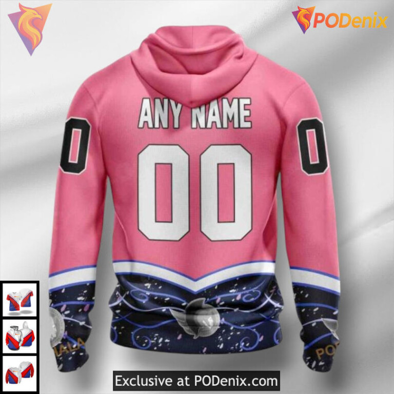 Cancer Awareness Tribute NHL Ottawa Senators Unisex Hoodie 3D - 1