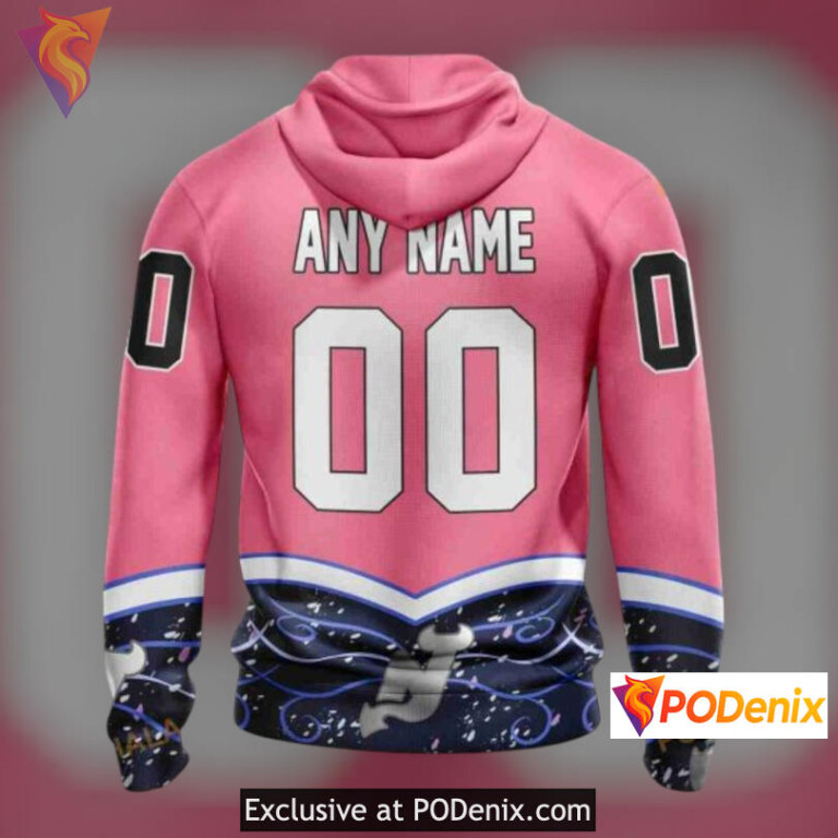 Cancer Awareness Tribute Personalized New Jersey Devils Hoodie Unique Gear - 2